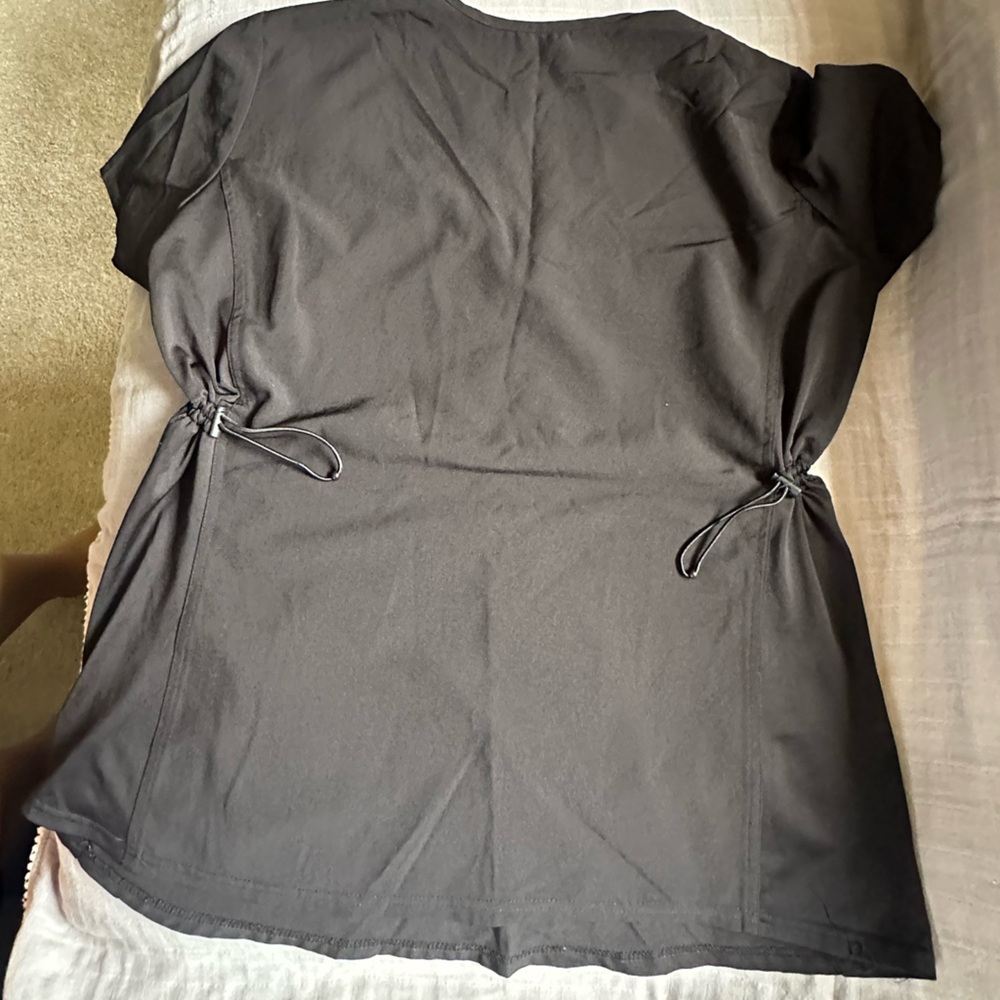 Plus One Maternity V-Neck Top by Med Couture - Picture 3 of 4